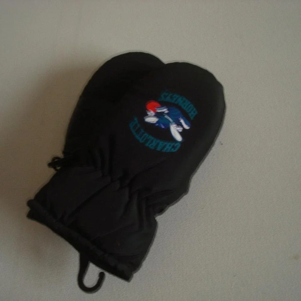 CHARLOTTE‎ HORNETS GLOVES MITTENS YOUTH KIDS 2-7YRS VINTAGE G-CAP G4